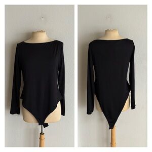 H&M black bodysuit